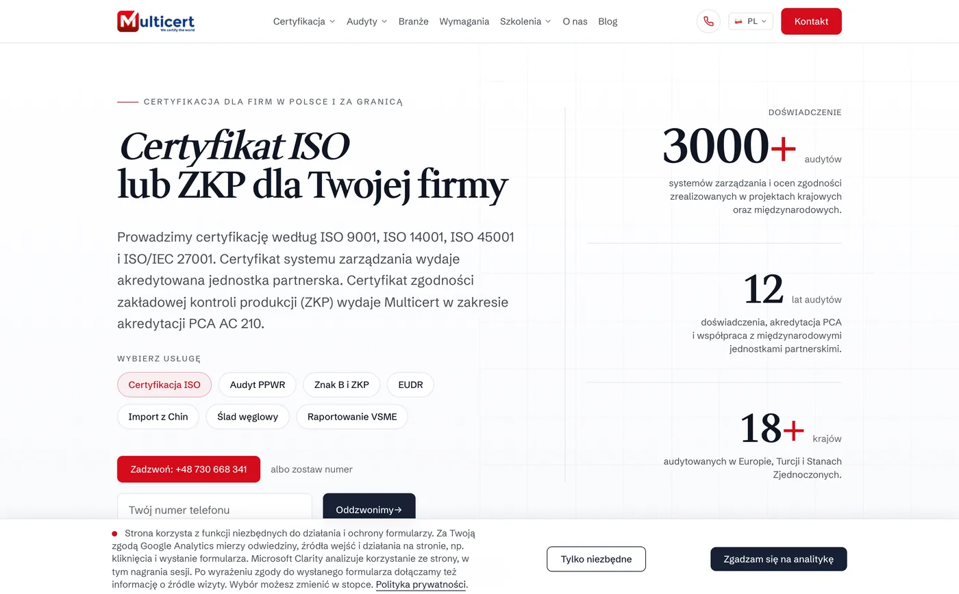 Strona multicert.pl