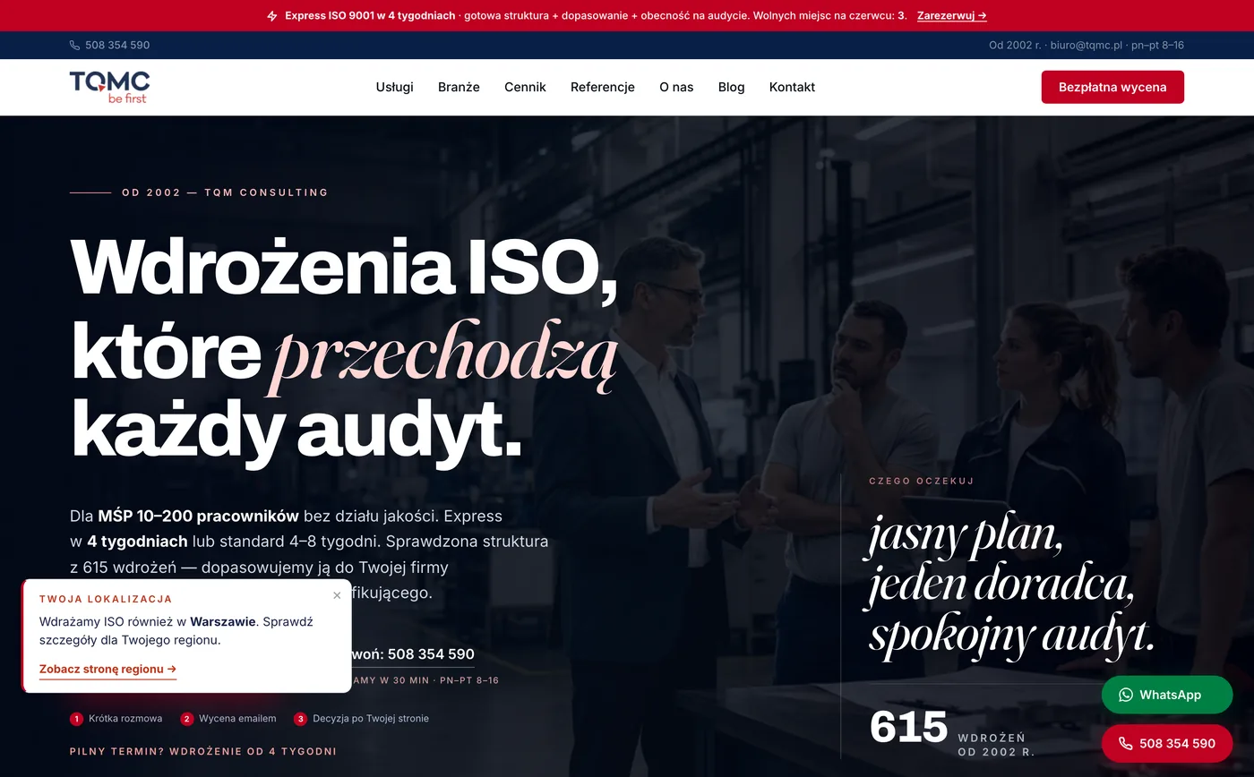 Strona tqmc.pl